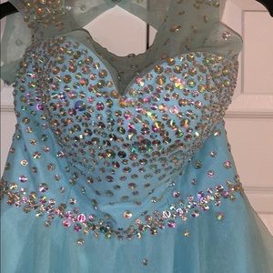 Wedding or evening dress